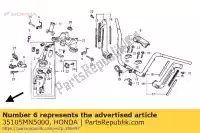 35105MN5000, Honda, ficar, interruptor de combinação honda gl goldwing se  valkyrie f6c gold wing interstate i aspencade a gl1500 gl1500se gl1500a 1500 , Novo