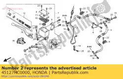 Tutaj możesz zamówić brak opisu w tej chwili od Honda , z numerem części 45127HC0000: