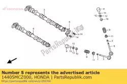 Tutaj możesz zamówić wirnik, impuls krzywki od Honda , z numerem części 14405MCZ000:
