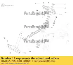 Tutaj możesz zamówić p? Yta zabezpieczaj? Ca kierownic? Od Piaggio Group , z numerem części 887832: