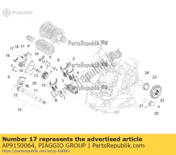 Aprilia AP9150064, Wiosna, OEM: Aprilia AP9150064