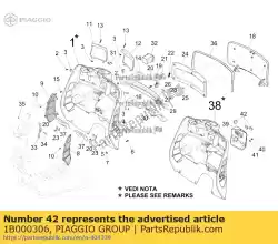 Here you can order the cover from Piaggio Group, with part number 1B000306: