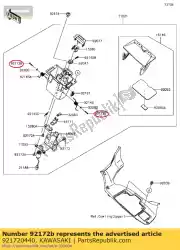 schroef, tikken +, 2,5 x 14 zg1400c van Kawasaki, met onderdeel nummer 921720440, bestel je hier online: