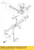 4H7W00410000, Yamaha, zestaw cylindra, master yamaha  12g europe 2212g-300e1 sr tdr tz tzr xtz xv 80 250 400 535 660 750 1982 1986 1987 1988 1989 1990 1991 1992 1993 1994 1995 1996 1997 1998 1999 2000 2001 2014 2016 2017 2018, Nowy