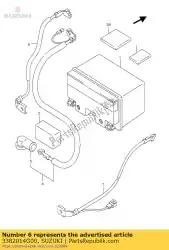 Aquí puede pedir cable, batería m pl de Suzuki , con el número de pieza 3382014G00: