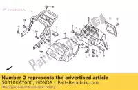 50310KAY600, Honda, geen beschrijving beschikbaar op dit moment honda nx 125 1989, Nieuw