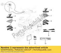 65404400A2, Piaggio Group, kit di guarnizioni     , Nuovo