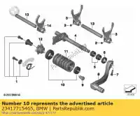 23417715465, BMW, conjunto de rolamentos para tambor seletor de engrenagem bmw  450 2009 2010, Novo