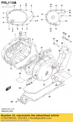 Here you can order the cushion,sec dr from Suzuki, with part number 1136339G00: