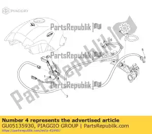 Piaggio Group GU05135930 tubo - Il fondo