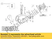 GU03917954, Piaggio Group, laufkleber moto gu moto-guzzi california alum tit pi cat california stone touring pi cat 1100 2003, Nowy