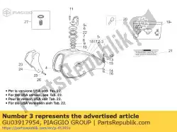 Here you can order the laufkleber moto gu from Piaggio Group, with part number GU03917954: