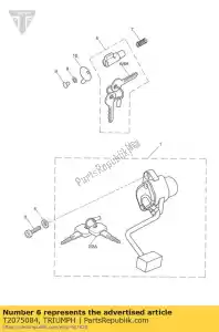 triumph T2075084 taglio chiave - Il fondo