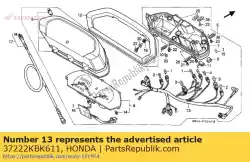 Aquí puede pedir no hay descripción disponible en este momento de Honda , con el número de pieza 37222KBK611: