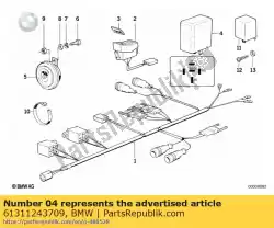 Qui puoi ordinare unità di controllo - hella da BMW , con numero parte 61311243709: