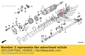 honda 24212HP7A00 vork, centrale versnelling - Onderkant