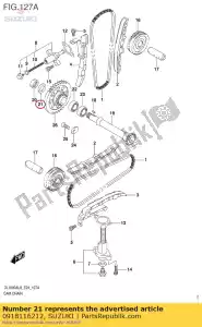 suzuki 0918116212 podk?adka, 16x26x1,0 - Dół