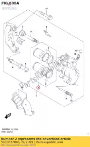 suzuki 5930027840 set pistone, vantarsi. - Il fondo