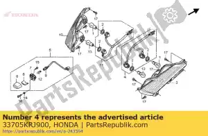 honda 33705KRJ900 nenhuma descrição disponível no momento - Lado inferior