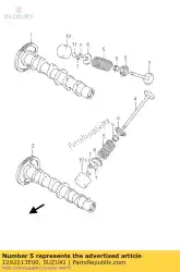 Here you can order the spring,valve from Suzuki, with part number 1292213E00: