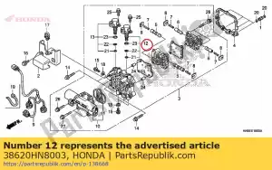 honda 38620HN8003 solenoïde assy. een - Onderkant