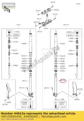 Aquí puede pedir tubo-tenedor interior, rh, p. Sil de Kawasaki , con el número de pieza 440130092458: