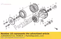 22850KA3710, Honda, tige, poussoir d'embrayage honda cr  r cr125r 125 , Nouveau