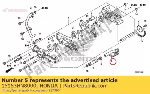 Honda 15153HN8000 strainer comp., oil - Bottom side