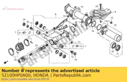 Aqui você pode pedir o nenhuma descrição disponível no momento em Honda , com o número da peça 52100HP0A00: