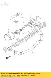 Tutaj możesz zamówić w??, ch? Odnica oleju od Suzuki , z numerem części 1647122H00: