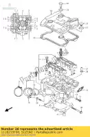 1118235F00, Suzuki, pakking, 2e lucht     , Nieuw