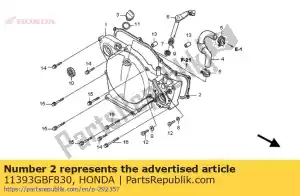 honda 11393GBF830 joint, r. couvercle de carter - La partie au fond