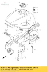 Here you can order the bolt,union from Suzuki, with part number 0936708004: