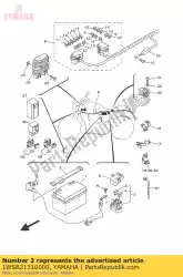 Qui puoi ordinare banda, batteria da Yamaha , con numero parte 1WS821310000: