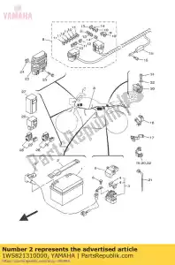 yamaha 1WS821310000 banda, batteria - Il fondo