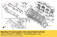 16211MV9670, Honda, aislante, carburador honda cbr  f cbr600f 600 , Nuevo