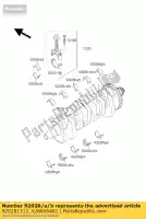 920281712, Kawasaki, casquillo, conexión ro zx900-b1 kawasaki zx 900 1994 1995 1996 1997 1998 1999 2000 2001, Nuevo