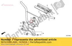 Aqui você pode pedir o nenhuma descrição disponível no momento em Honda , com o número da peça 90503GELA80: