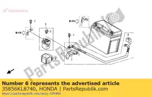 Honda 35856KL8740 gomma, shock - Il fondo