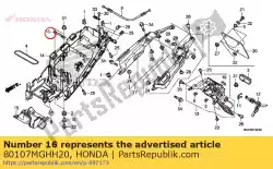 Here you can order the stay, bank angle sensor from Honda, with part number 80107MGHH20: