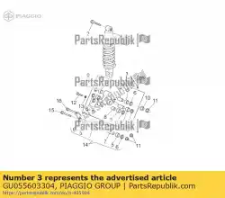 Qui puoi ordinare doppia biella da Piaggio Group , con numero parte GU055603304: