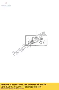 suzuki 1148210H00 gasket,clutch c - Bottom side