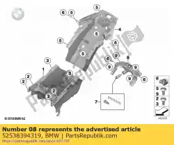 ondersteunende beugel van BMW, met onderdeel nummer 52538394319, bestel je hier online: