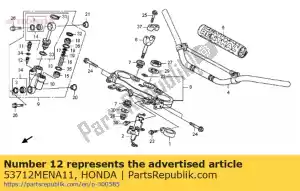 Honda 53712MENA11 peça, ajuste - Lado inferior