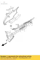 Qui puoi ordinare cowling comp, un da Suzuki , con numero parte 9447037H00YMC: