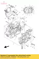 950271204000, Yamaha, bolt, flange yamaha yfm 350 2004 2005 2006 2007, New