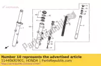 51440KRJ901, Honda, rura, siedzenie honda fes swing  a fes125 fes125a fes150 fes150a 125 150 , Nowy