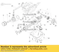 1A017358, Piaggio Group, rotor externo aprilia ksua0 rs 660 abs (apac) tuono 660 (apac) zd4ksa00, zd4kvh, zd4ksg zd4ksue0 zd4xba00 zd4ztpiag 660 2020 2021 2022, Novo