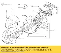 97008950A3, Piaggio Group, opona gilera dna 50 125 180 1998, Nowy