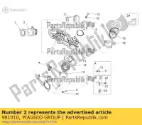 981010, Piaggio Group, Potenciômetro moto-guzzi griso griso s e norge sport stelvio zgulps01, zgulpt00, zgulps03 zgulsg01 zgulsu02 zgulze00, zgulzg00, zgulzu01 1200 2007 2008 2009 2011 2014 2015 2016 2017, Novo